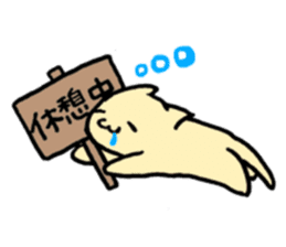 cat with signboard sticker #475007