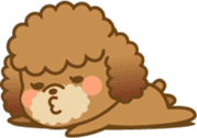 Kawaii Dog - Toy Poodle sticker #475318