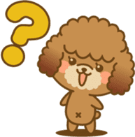 Kawaii Dog - Toy Poodle sticker #475324
