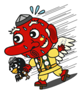 Long-nosed goblin Mr.Ten sticker #475364