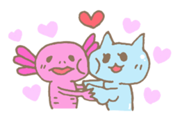 UPARU and LIONE. sticker #475546