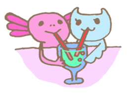 UPARU and LIONE. sticker #475570