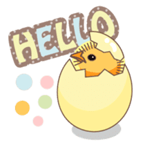 Chicken and Egg sticker #475777