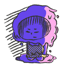 ice cream girl sticker #476017