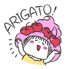 ice cream girl sticker #476033