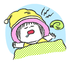 ice cream girl sticker #476047