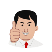 Salaryman Sato sticker #477008