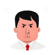 Salaryman Sato sticker #477014
