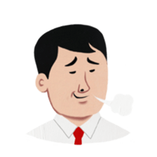 Salaryman Sato sticker #477027