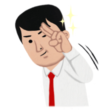 Salaryman Sato sticker #477037