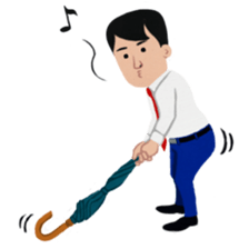 Salaryman Sato sticker #477042