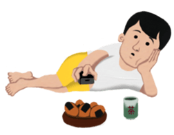 Salaryman Sato sticker #477043