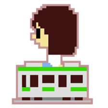 8BIT TOWN sticker #477154