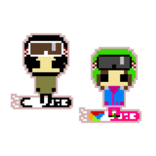 8BIT TOWN sticker #477158