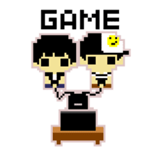 8BIT TOWN sticker #477162