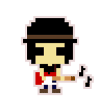8BIT TOWN sticker #477163