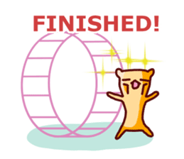 Cute animals (English) sticker #477452