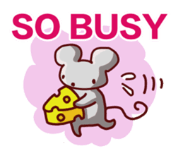 Cute animals (English) sticker #477453