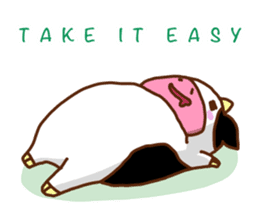 Cute animals (English) sticker #477456