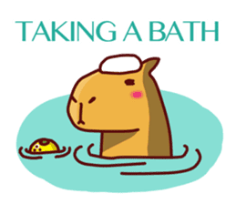 Cute animals (English) sticker #477459