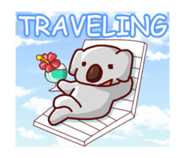 Cute animals (English) sticker #477469