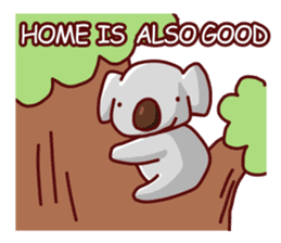 Cute animals (English) sticker #477470