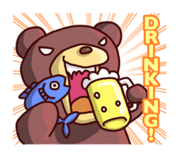 Cute animals (English) sticker #477479