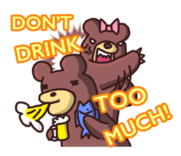 Cute animals (English) sticker #477480