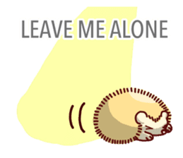 Cute animals (English) sticker #477484