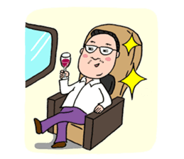 Travel stamp sticker #477570