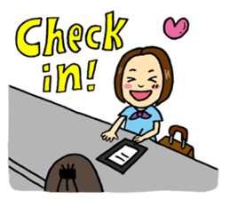 Travel stamp sticker #477574