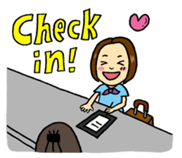 Travel stamp sticker #477574