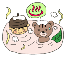 Donguribouya&Leaf squirrel sticker #477812