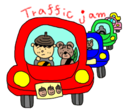 Donguribouya&Leaf squirrel sticker #477838