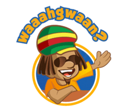 IRIE IDRIN (Jamaican patwa stickers) sticker #478207