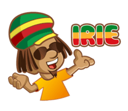 IRIE IDRIN (Jamaican patwa stickers) sticker #478208