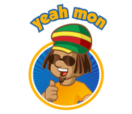 IRIE IDRIN (Jamaican patwa stickers) sticker #478209