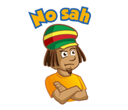 IRIE IDRIN (Jamaican patwa stickers) sticker #478210