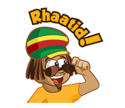 IRIE IDRIN (Jamaican patwa stickers) sticker #478221
