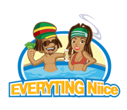 IRIE IDRIN (Jamaican patwa stickers) sticker #478229