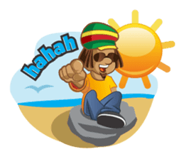 IRIE IDRIN (Jamaican patwa stickers) sticker #478230