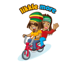 IRIE IDRIN (Jamaican patwa stickers) sticker #478246