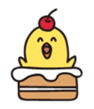 Chicken small sticker sticker #478384