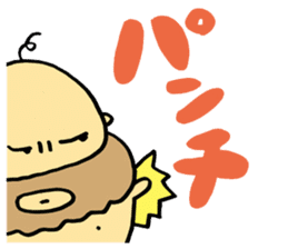 Mustached Baby 3 sticker #478783