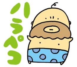 Mustached Baby 3 sticker #478805