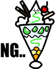King of the parfait! sticker #479093