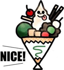 King of the parfait! sticker #479094