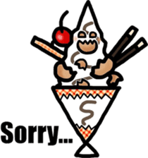 King of the parfait! sticker #479096