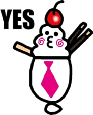 King of the parfait! sticker #479099