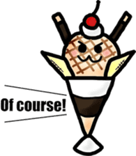 King of the parfait! sticker #479101